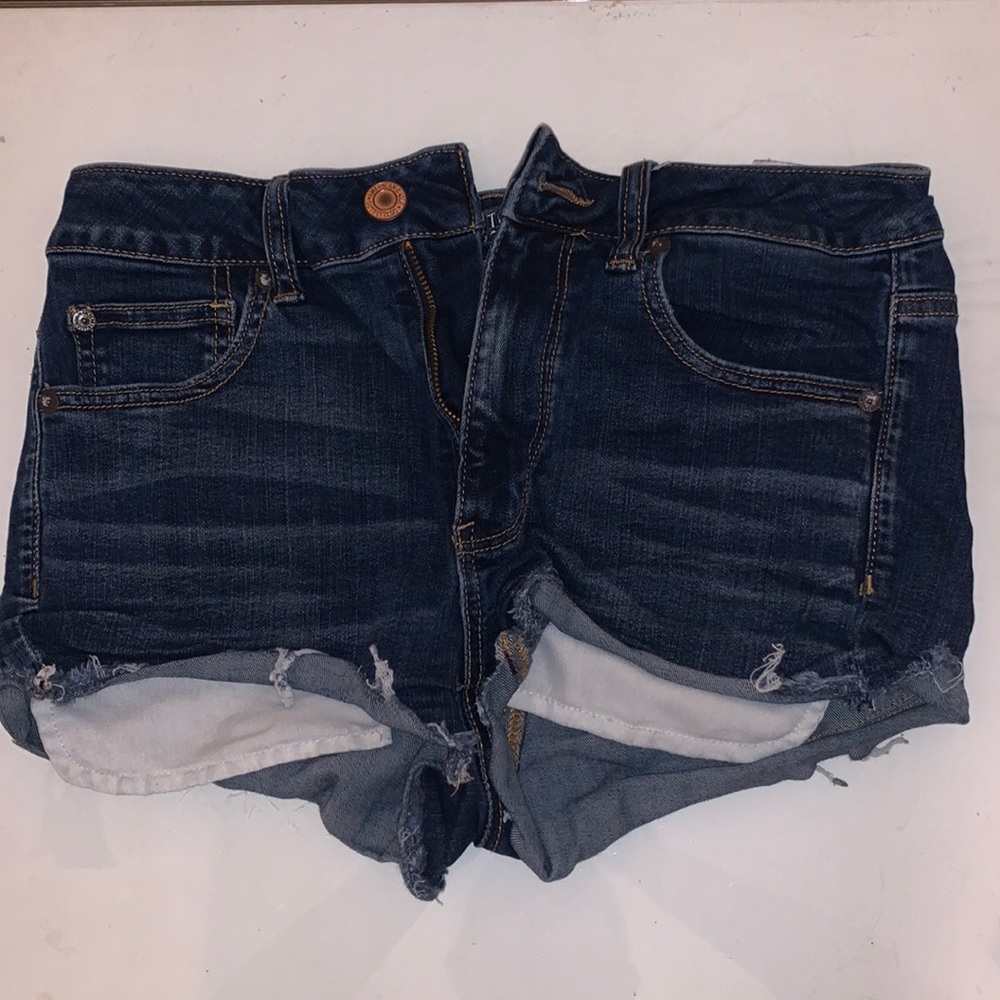Hi-Rise Shortie American Eagle Shorts